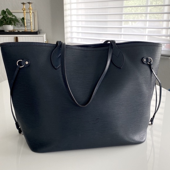 Louis Vuitton Epi Sapphire Neverfull MM - Picture 4 of 16